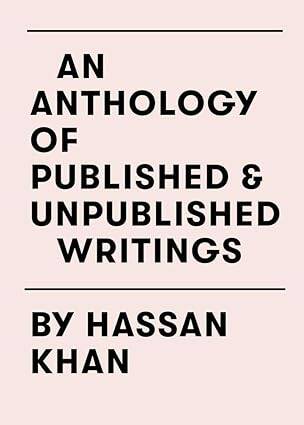 An Anthology of Published & Unpublished Writings - 1