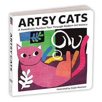 Artsy Cats Board Book - 1