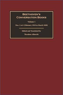 Beethovens Conversation Books - Volume 1 - Boydell & Brewer