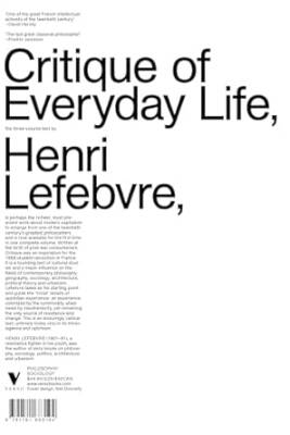 Critique of Everyday Life - Verso