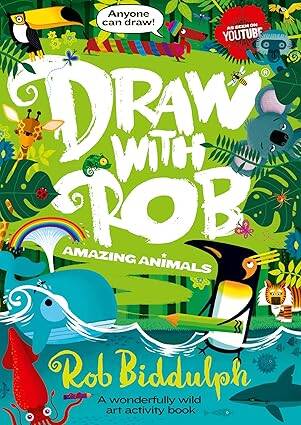 Draw With Rob: Amazing Animals - 1