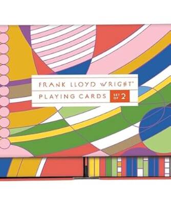 Frank Lloyd Wright Playing Card Set - Galison