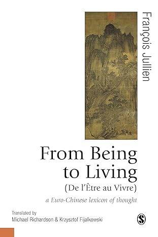 From Being to Living - 1