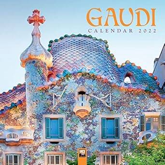 Gaudí Wall Calendar 2022 (Art Calendar) - 1