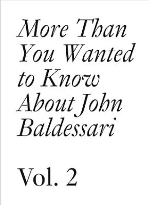 John Baldessari: v. II - Jrp Ringier