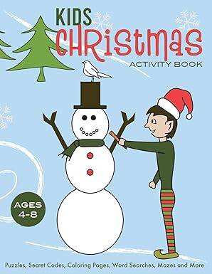 Kids Christmas Activity Book - Whyitsme Design