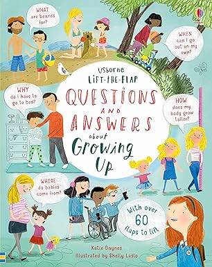 Lift-the-flap Questions and Answers about Growing - Usborne Publishing Ltd.