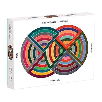 Moma Frank Stella 750 Piece Shaped Puzzle - Galison Mudpuppy