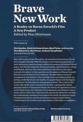 Neue Arbeitswelten : A Reader for Harun Farocki's - 1