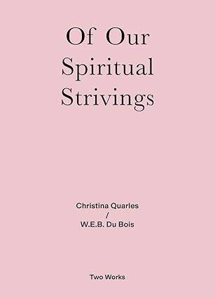 Of Our Spiritual Strivings - 1