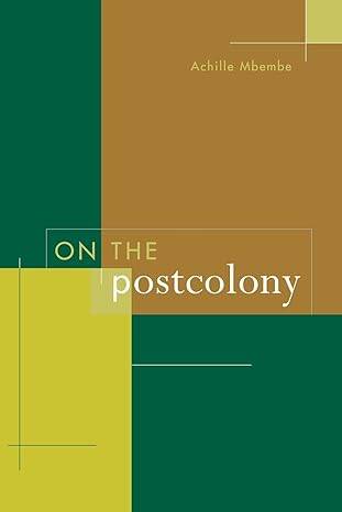 On the Postcolony - 1