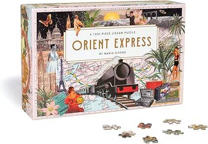 Orient Express: A 1000 Piece Jigsaw Puzzle - 1
