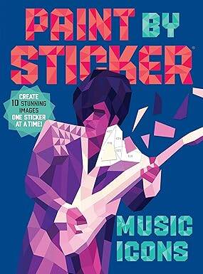 Paint by Sticker: Music Icons - Workman Publishing