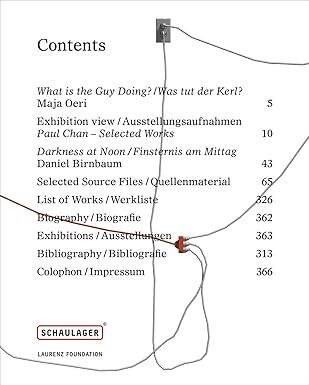 Paul Chan : Selected Works - Laurenz-Stiftung Schaulager