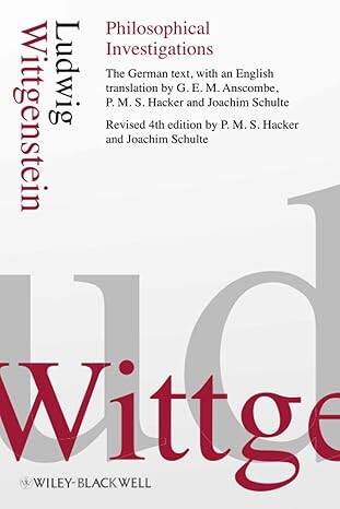 Philosophical Investigations - 1