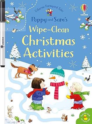 Poppy and Sams Wipe-Clean Christmas Activities - 1