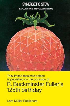 Synergetic Stew: Explorations in Dymaxion Dining - 1