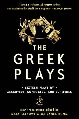 The Greek Plays - 1