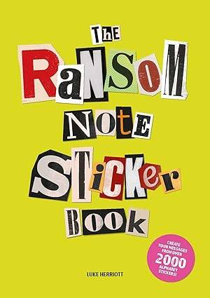The Ransom Note Sticker Book - 1