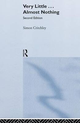Very Little ... Almost Nothing - Routledge
