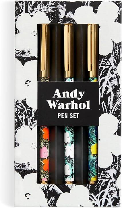 Warhol Flowers Everyday Pen Set - 1
