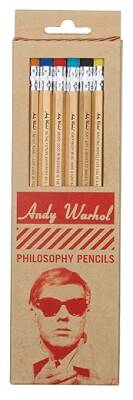 Warhol Philosophy Pencil Set - Galison
