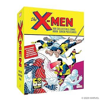 X-Men: 100 Collectible Comic Book Cover Postcards - 1